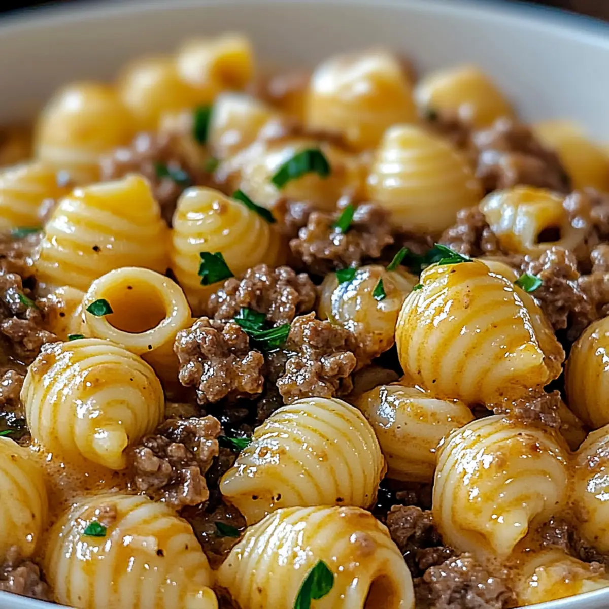 Beef and Shells Recipe