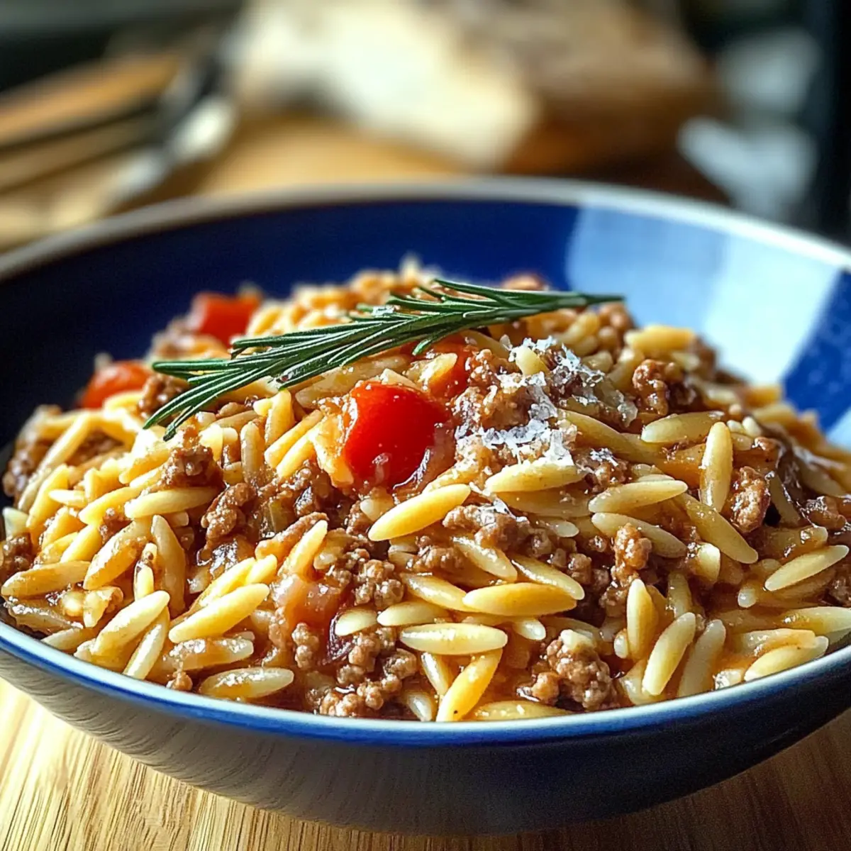 Ground Beef Orzo Recipe