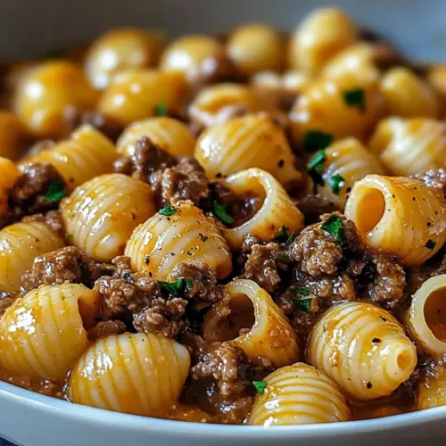 Beef and Shells Recipe