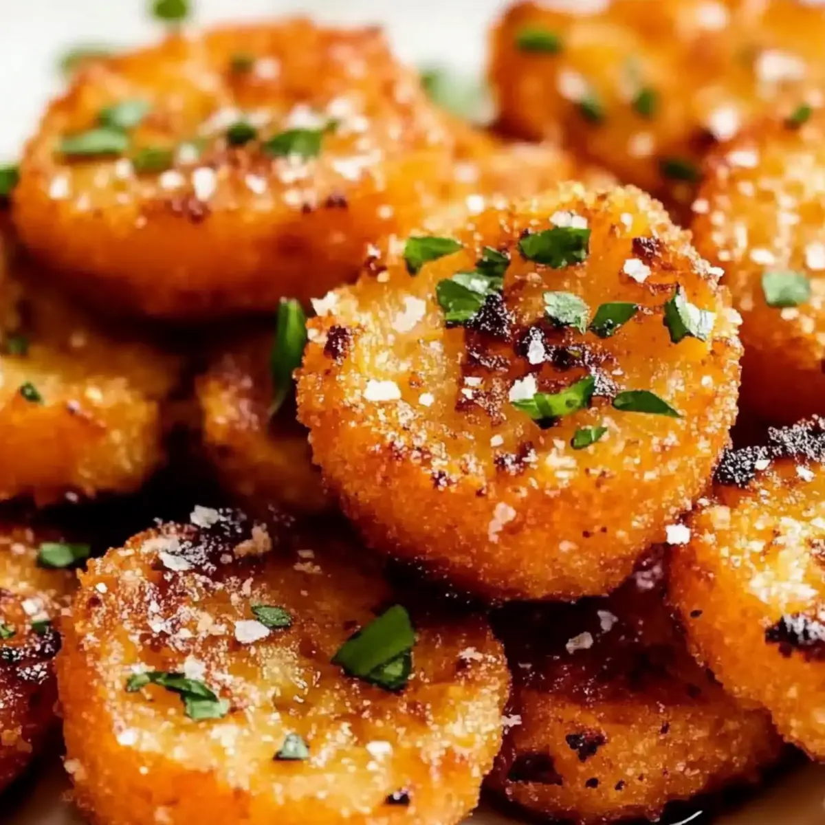 Crispy Smashed Carrots