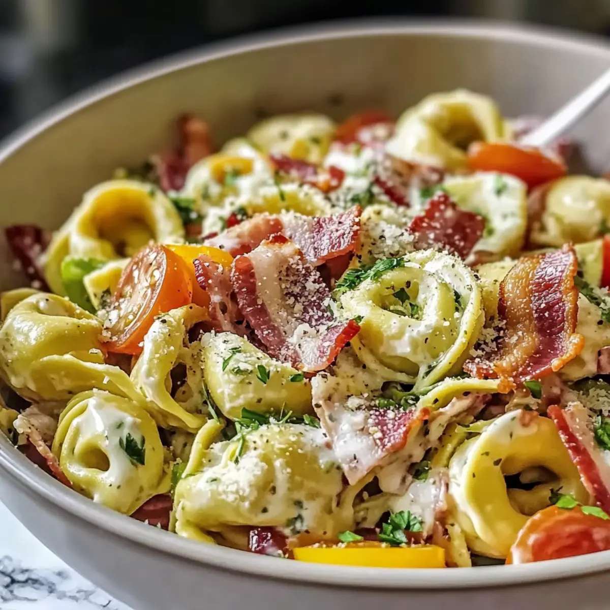 Grinder Tortellini Salad