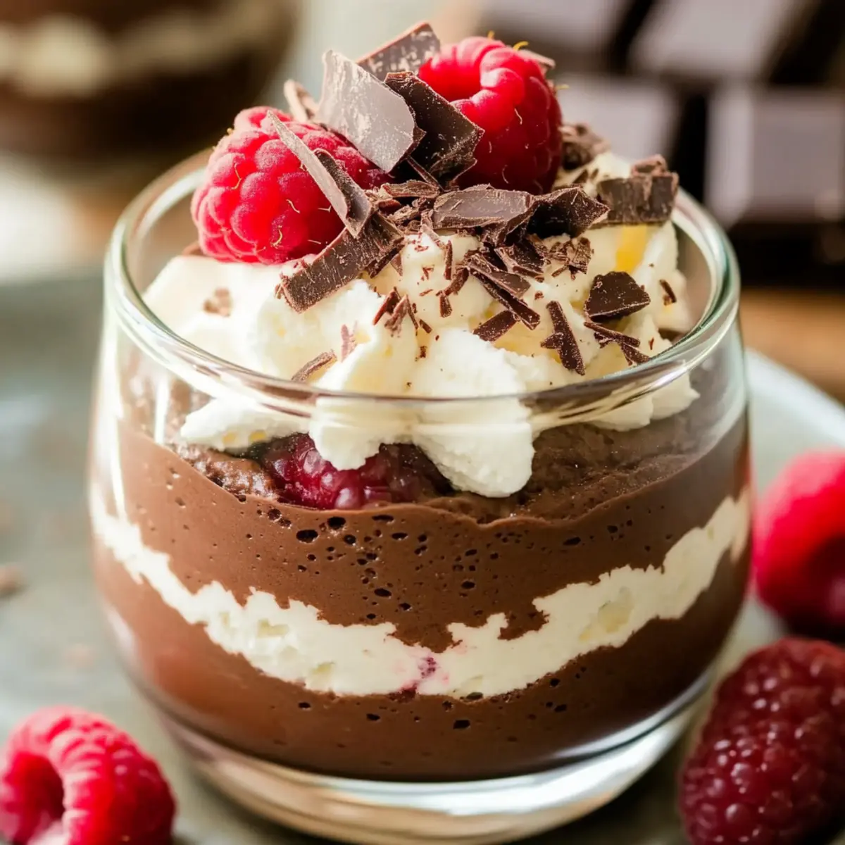 Cottage Cheese Chocolate Mousse