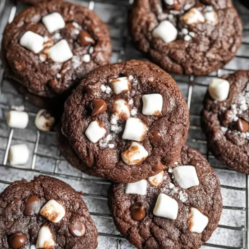 Hot Chocolate Cookies