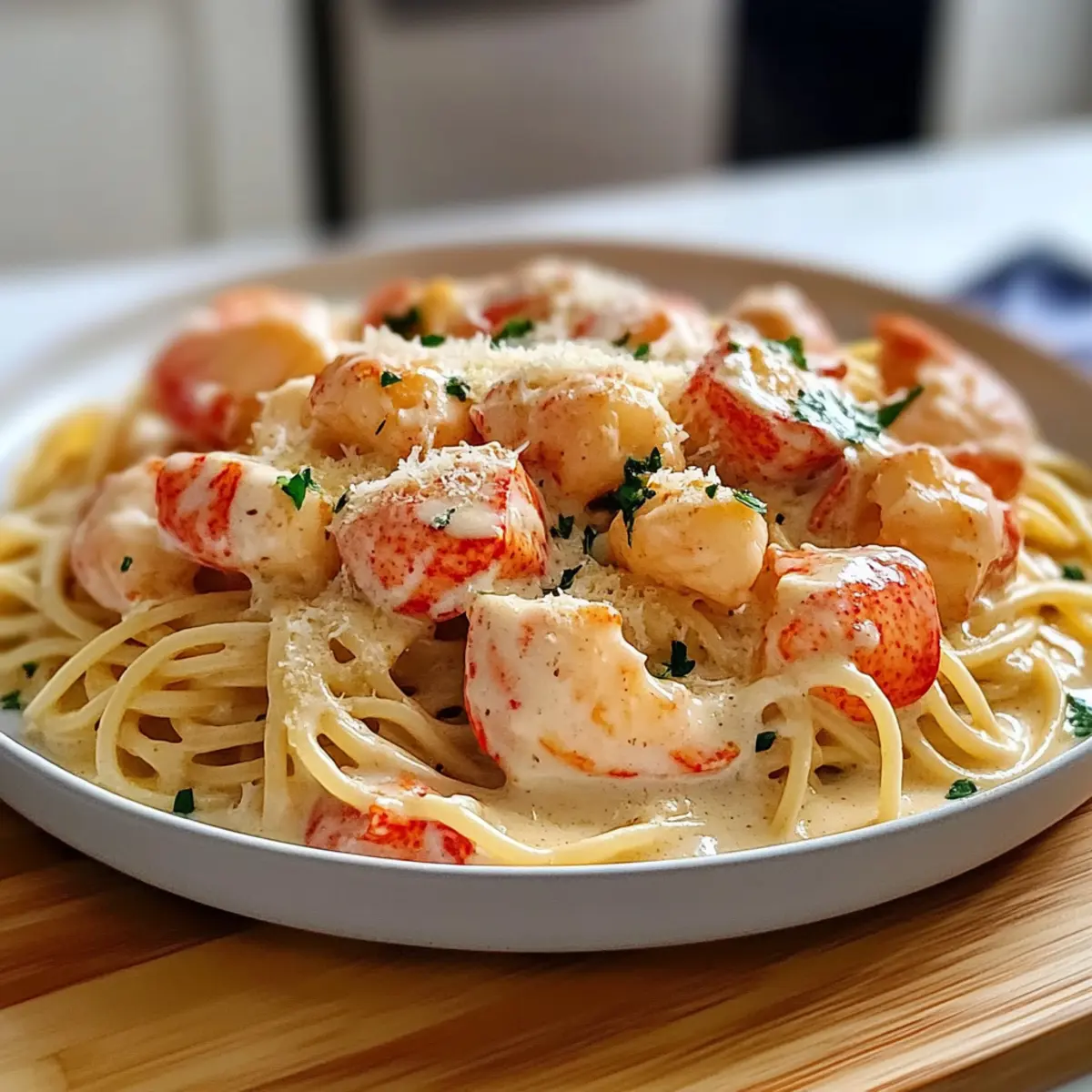 Buttered Lobster Pasta