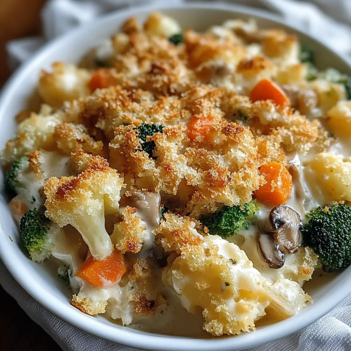 Creamy Winter Vegetable Casserole