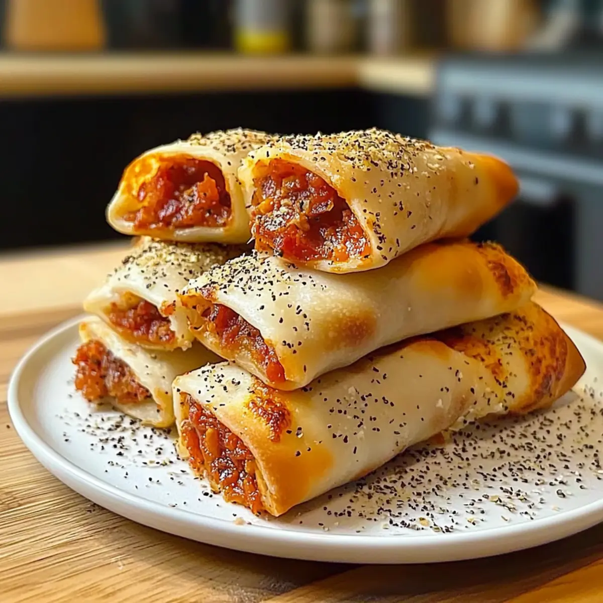 Pepperoni Pizza Rolls