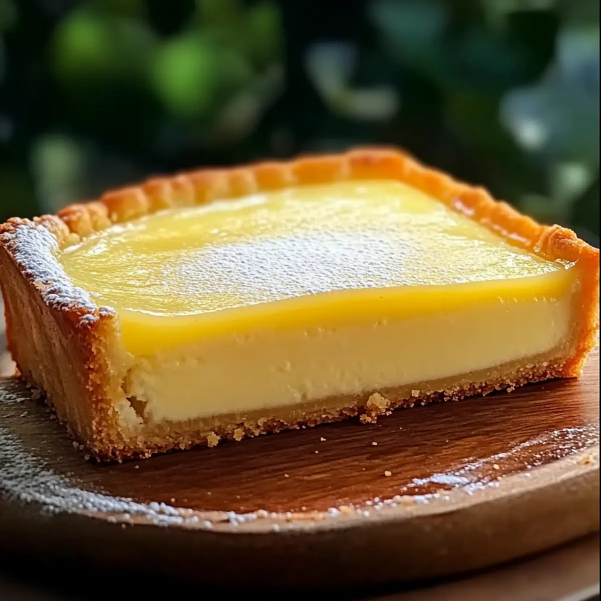 Italian Grandma’s Lemon Custard Cake