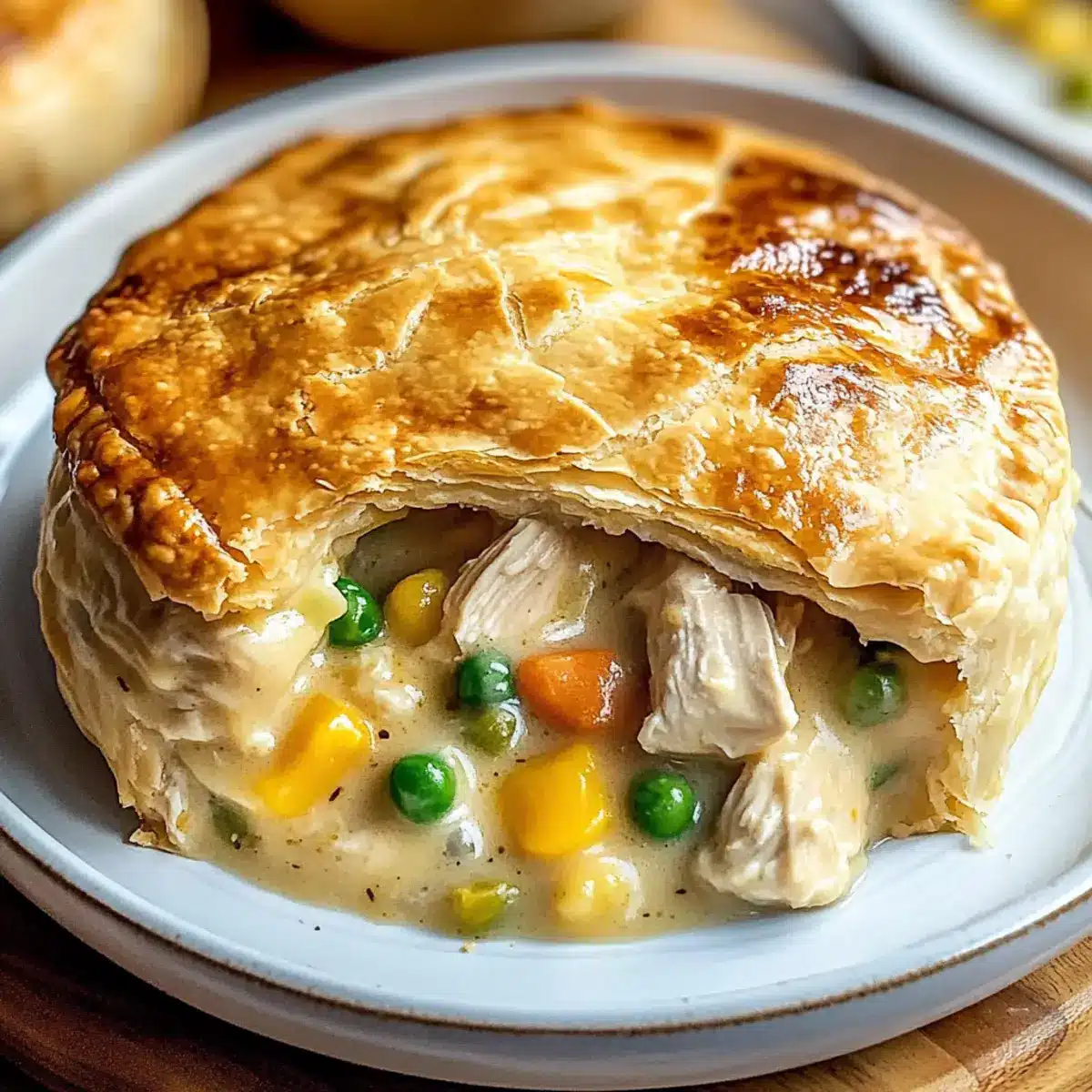 Deliciously Simple Crockpot Chicken Pot Pie