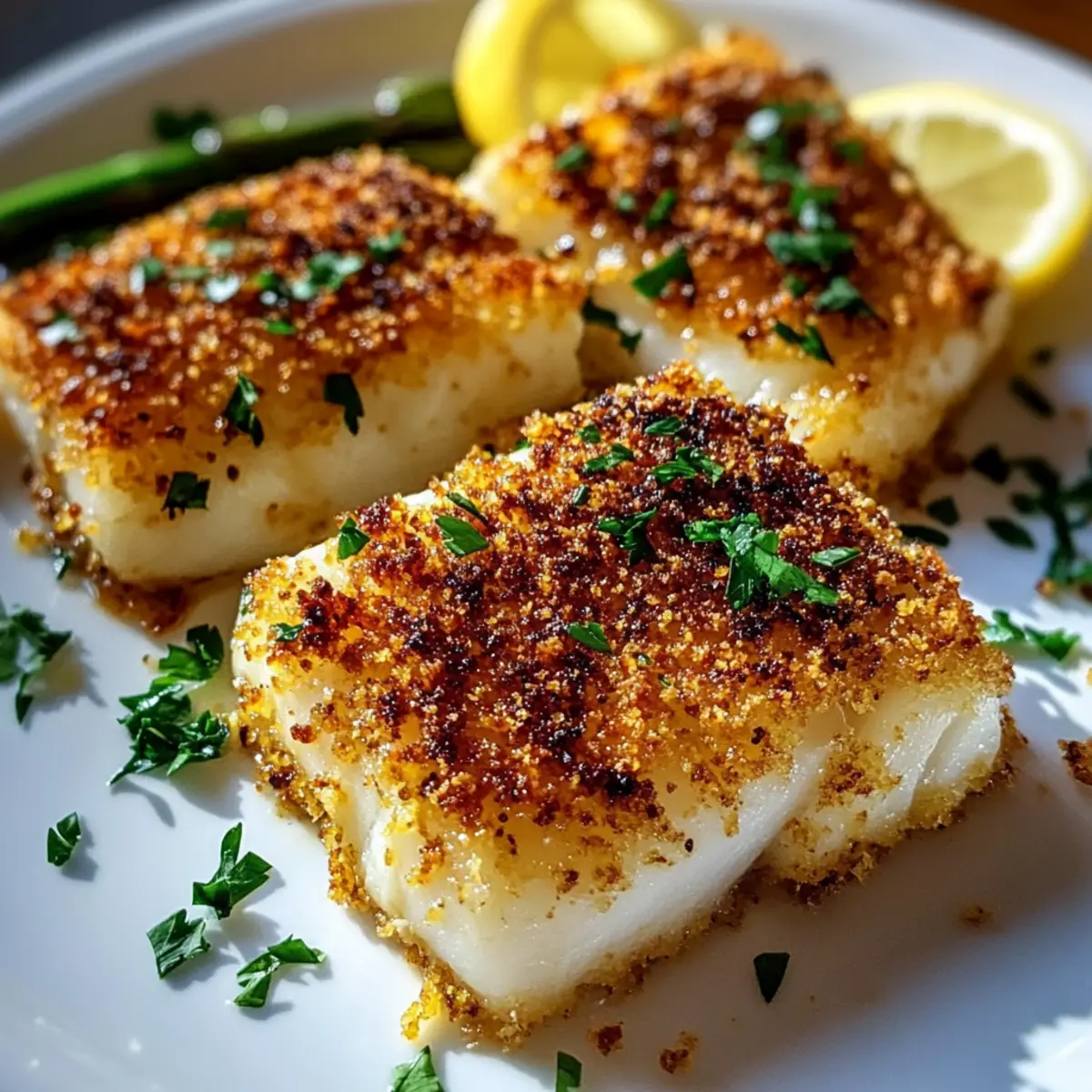 Crispy Baked Cod