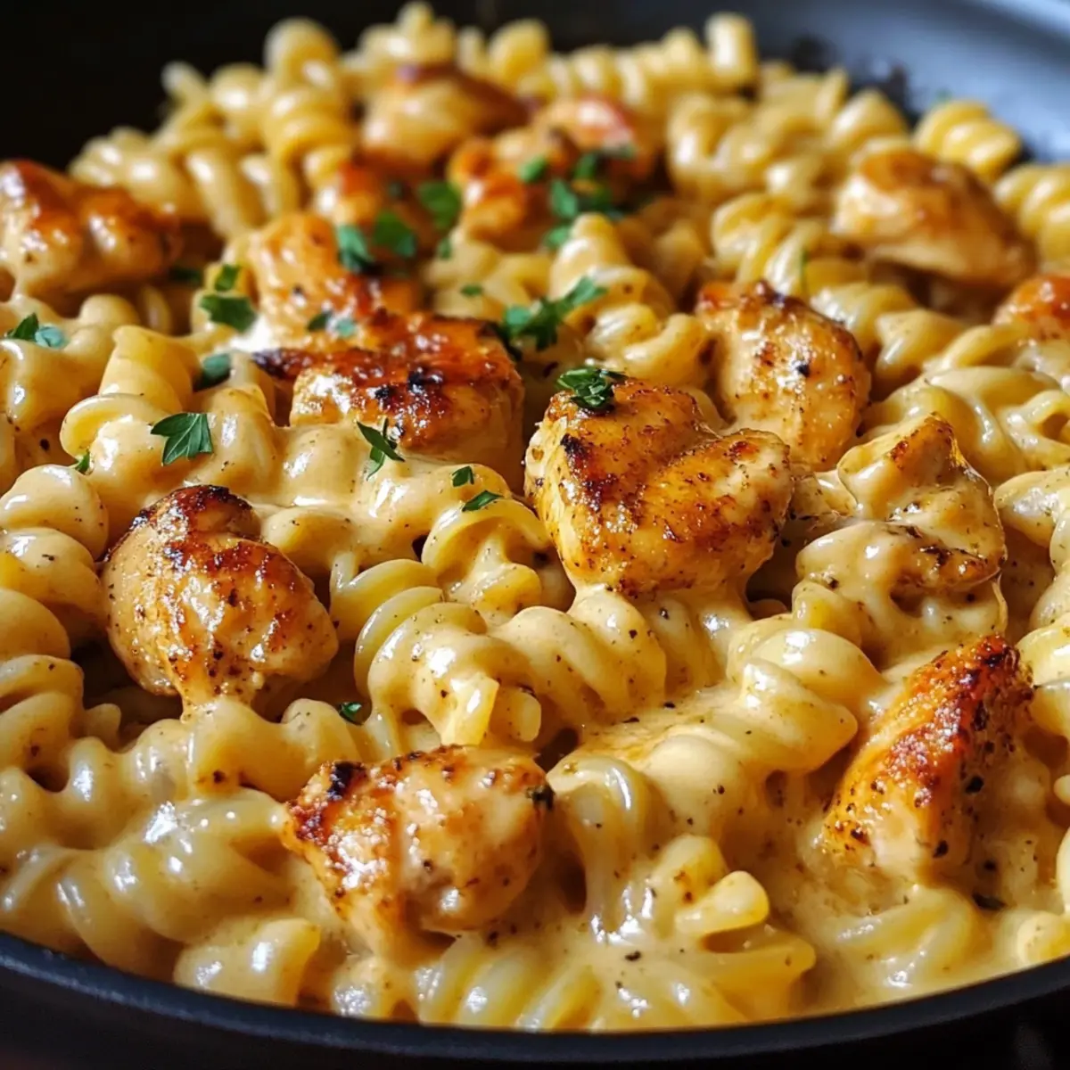 Cajun Garlic Chicken Rotini