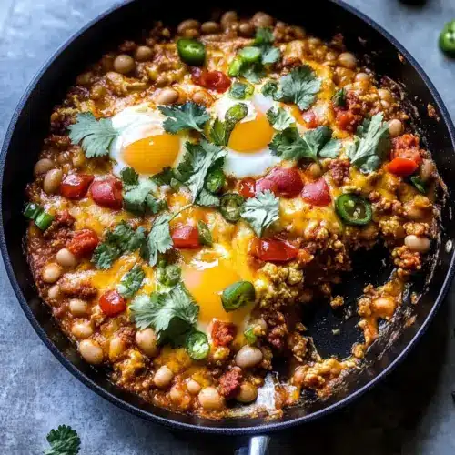 Chorizo & White Bean Enchilada