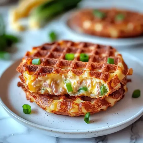 Tuna Melt Chaffle