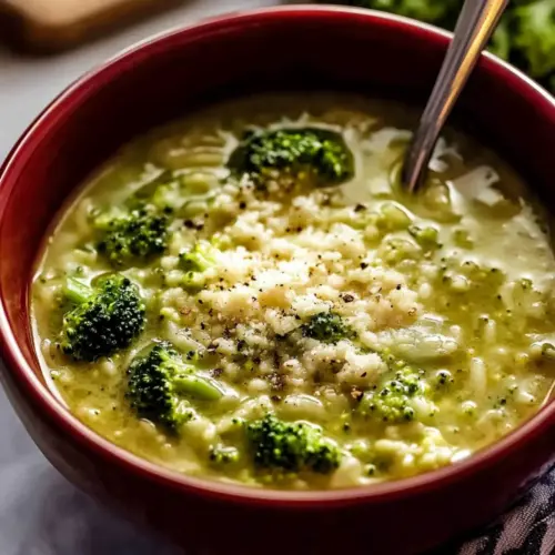 Garlic Italian Broccoli Soup
