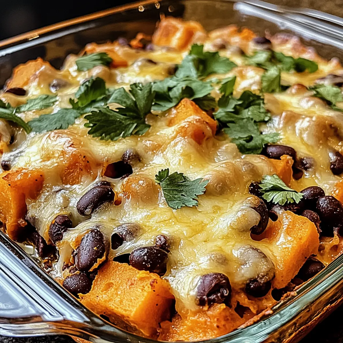 Sweet Potato and Black Bean Casserole