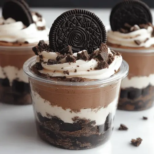 No-Bake Oreo Dessert Cups