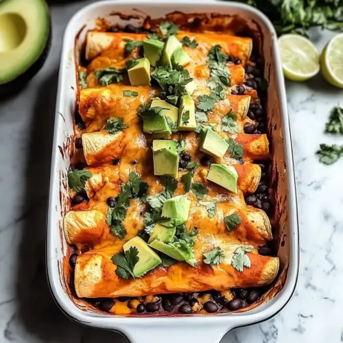 Black Bean and Sweet Potato Enchiladas