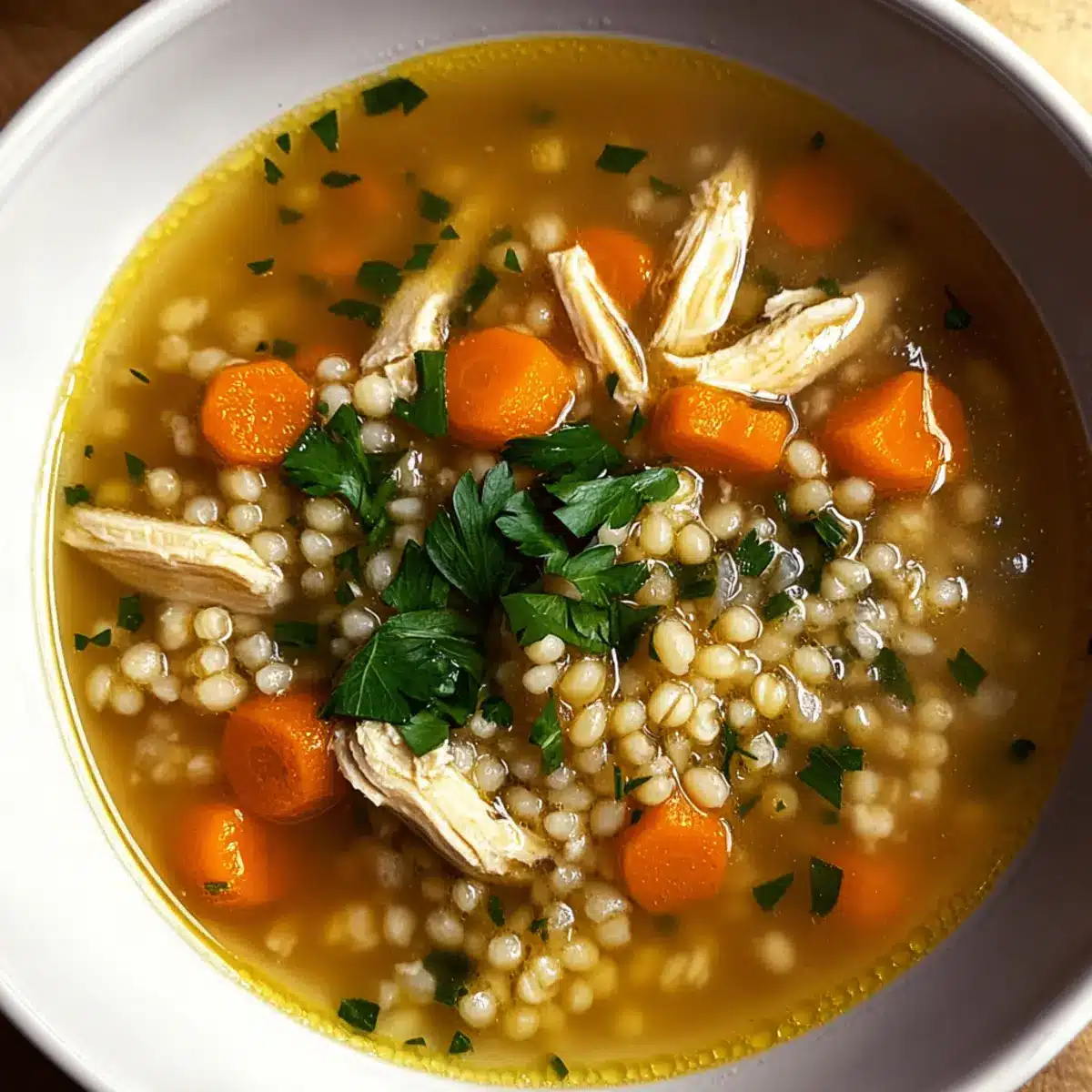 Chicken Barley Soup