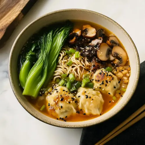 Dumpling Ramen Bowl