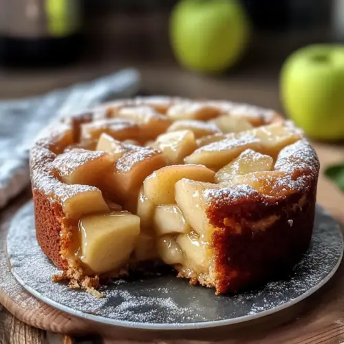 Sweet Apple Fritter Cake