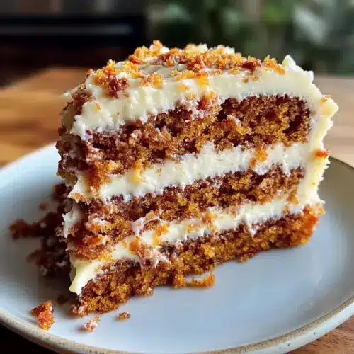 Homemade Carrot Cake Recipe