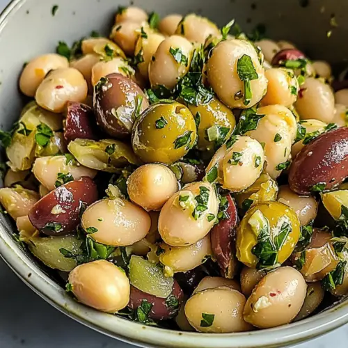 Marinated Za’atar Bean Salad