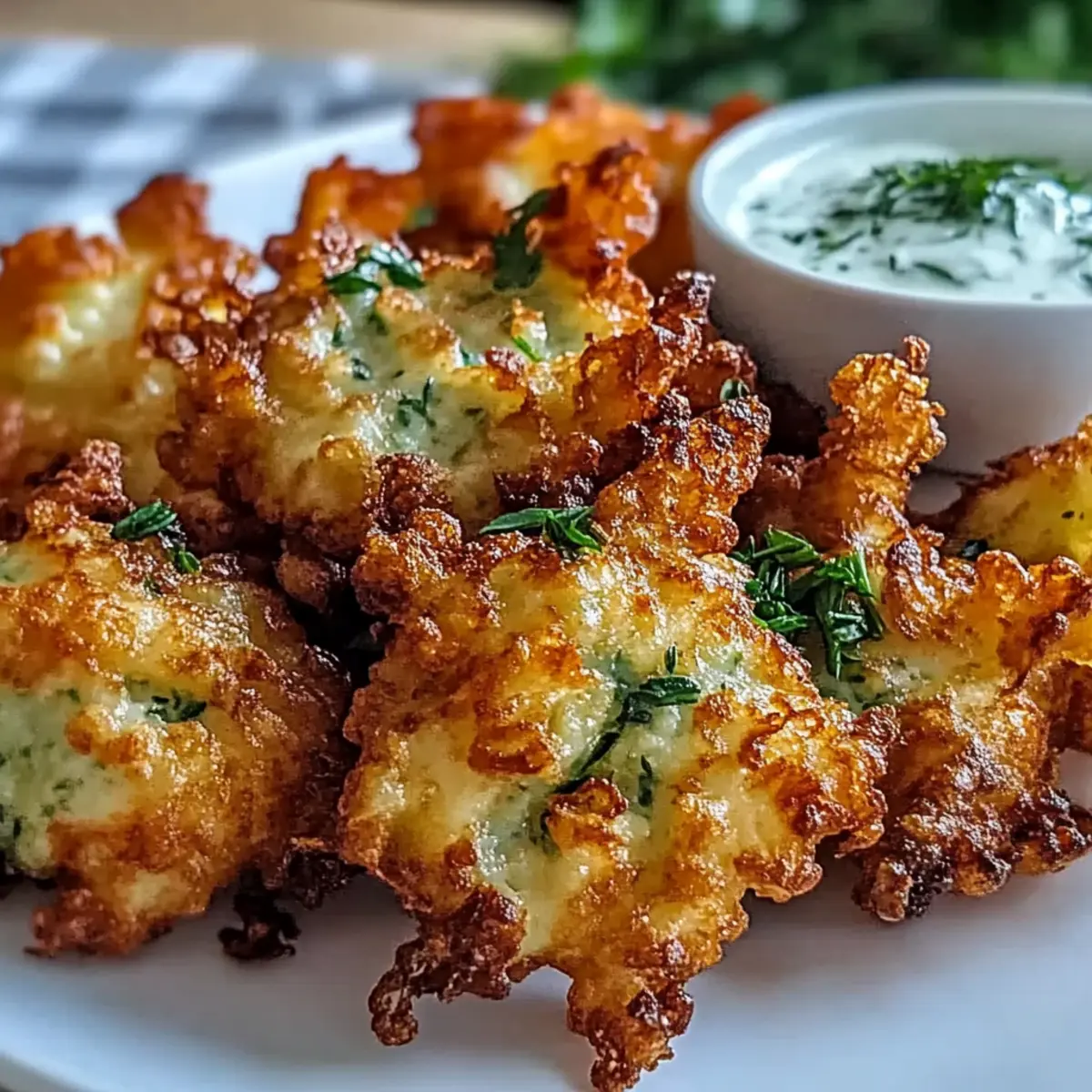 Dandelion Fritters Herb
