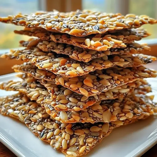 Gluten-Free Seed Crackers