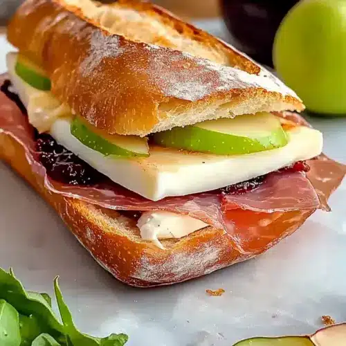 Prosciutto Fig Jam Sandwich