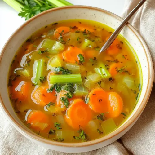 Carrot And Celery Soup