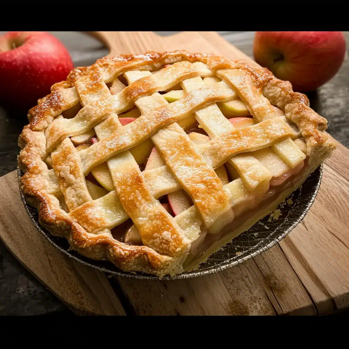 Apple-Rhubarb Pie