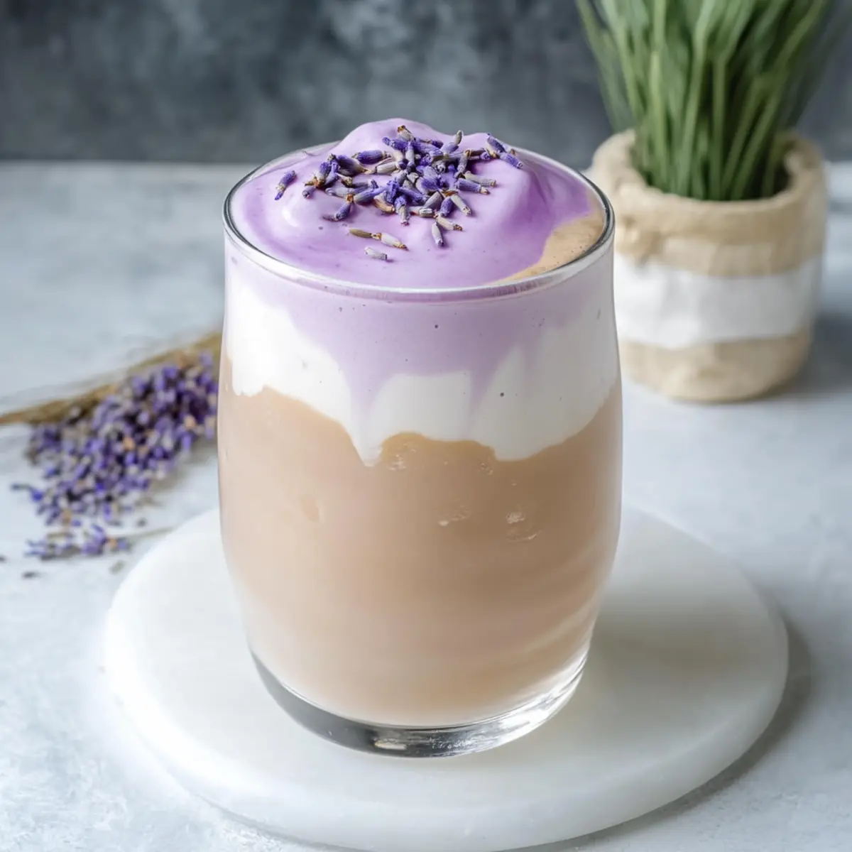 Iced Lavender Cream Chai