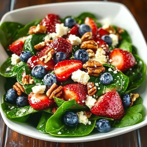 Strawberry Spinach Salad