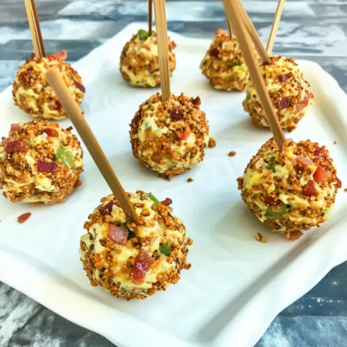 Jalapeno Cheese Ball Bites