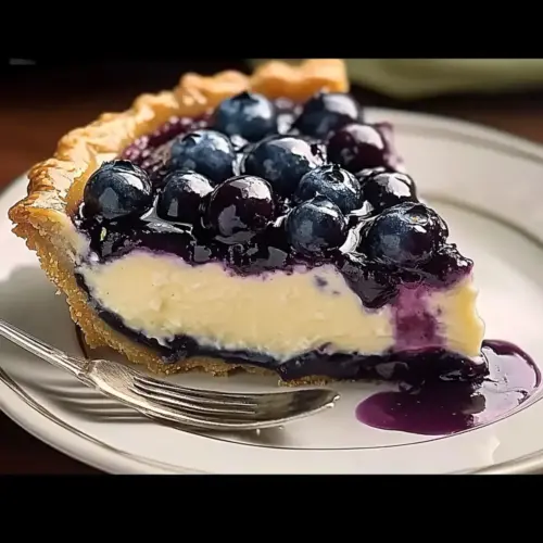 mothers day Blueberry Cheese Pie