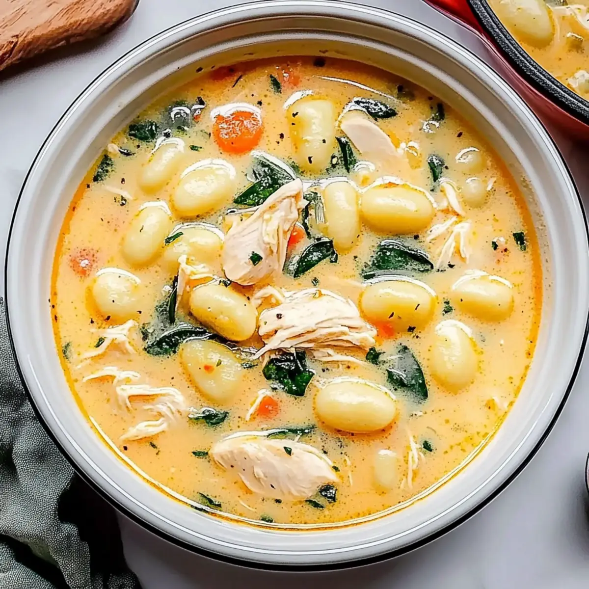 Crockpot Chicken Gnocchi Soup