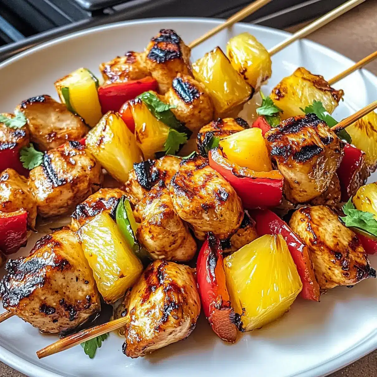 Pineapple Chicken Kabobs
