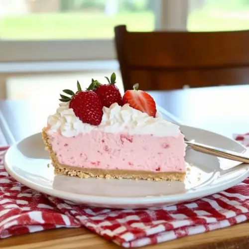 Frozen Strawberry Cheesecake