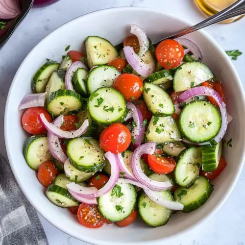 Cucumber Tomato Salad