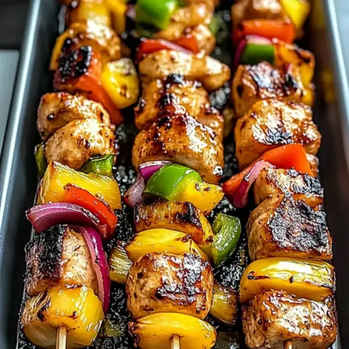 Pineapple Chicken Kabobs