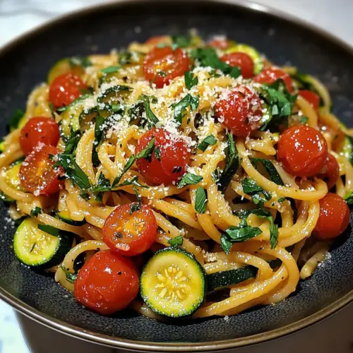 Tomato Zucchini Pasta
