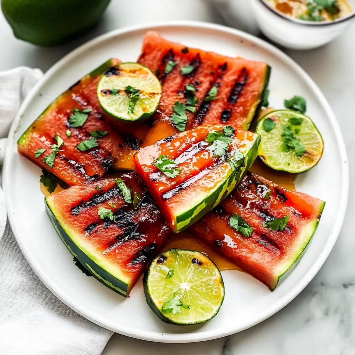 Grilled Watermelon