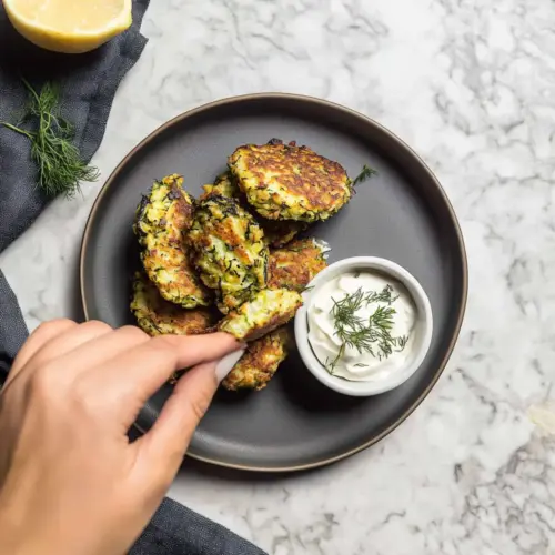 Dill Zucchini Fritters