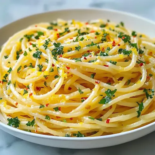 Summer Pasta with Lemon