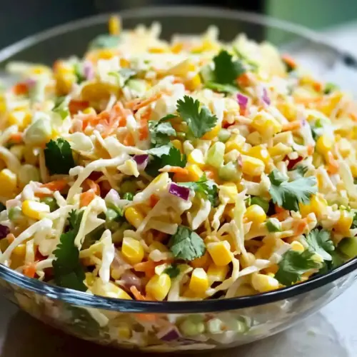 Spicy Corn Slaw