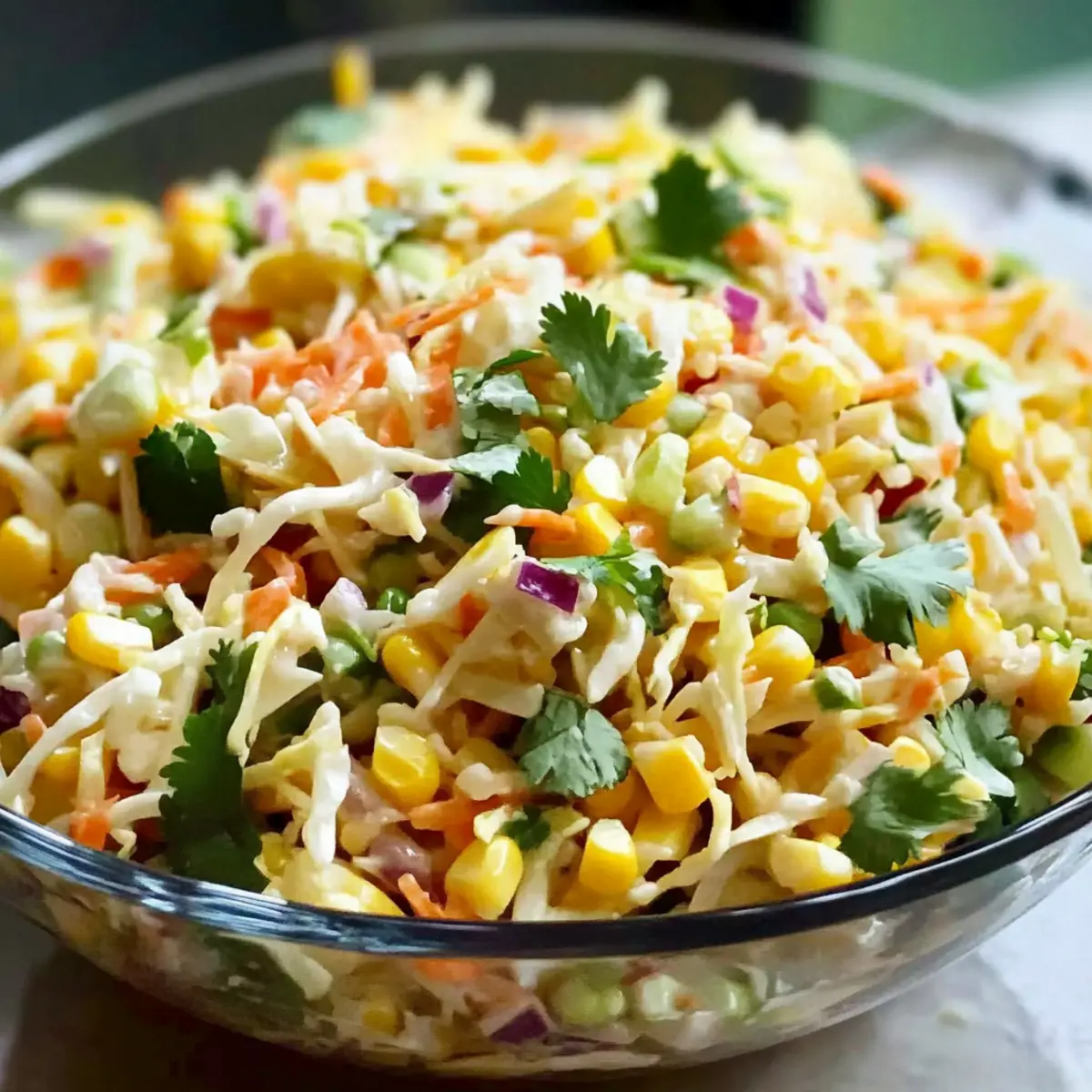Spicy Corn Slaw