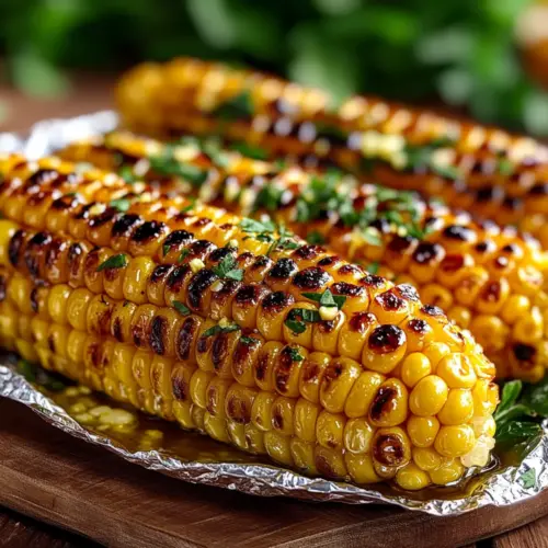 Grilled Corn on the Cob in Foil