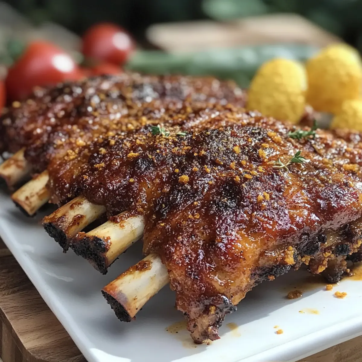 4th of July Grilled BBQ Baby Back Ribs