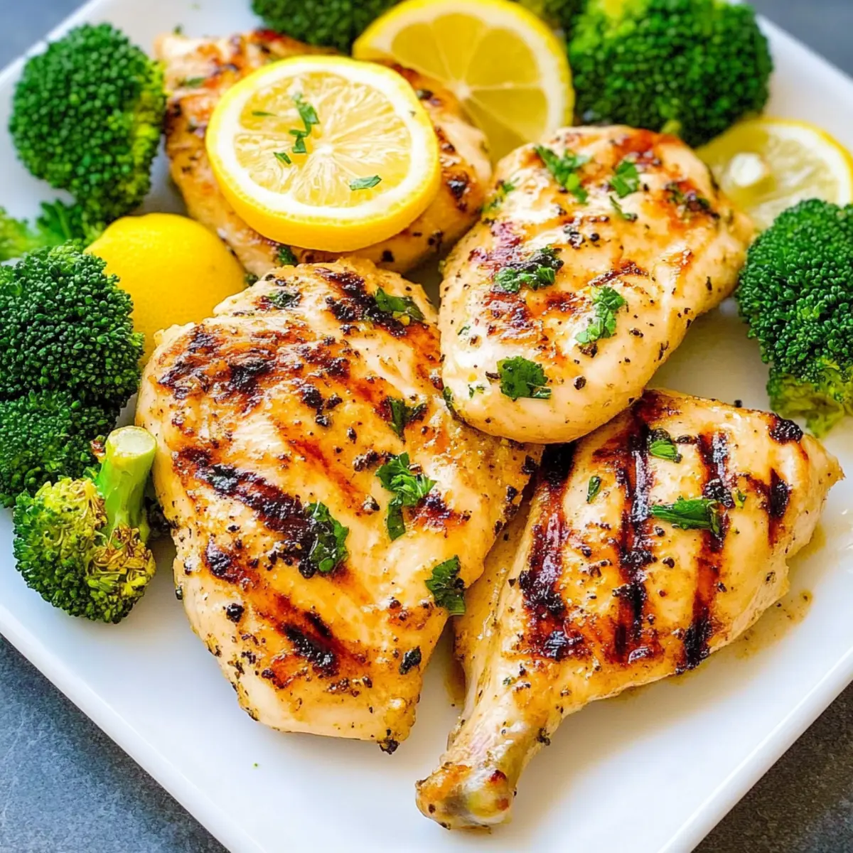 Grilled Lemon Chicken