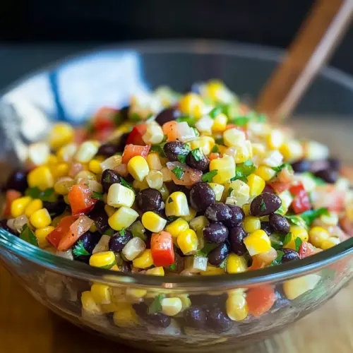 Corn and Black Bean Salad with Mexican Vinaigrette