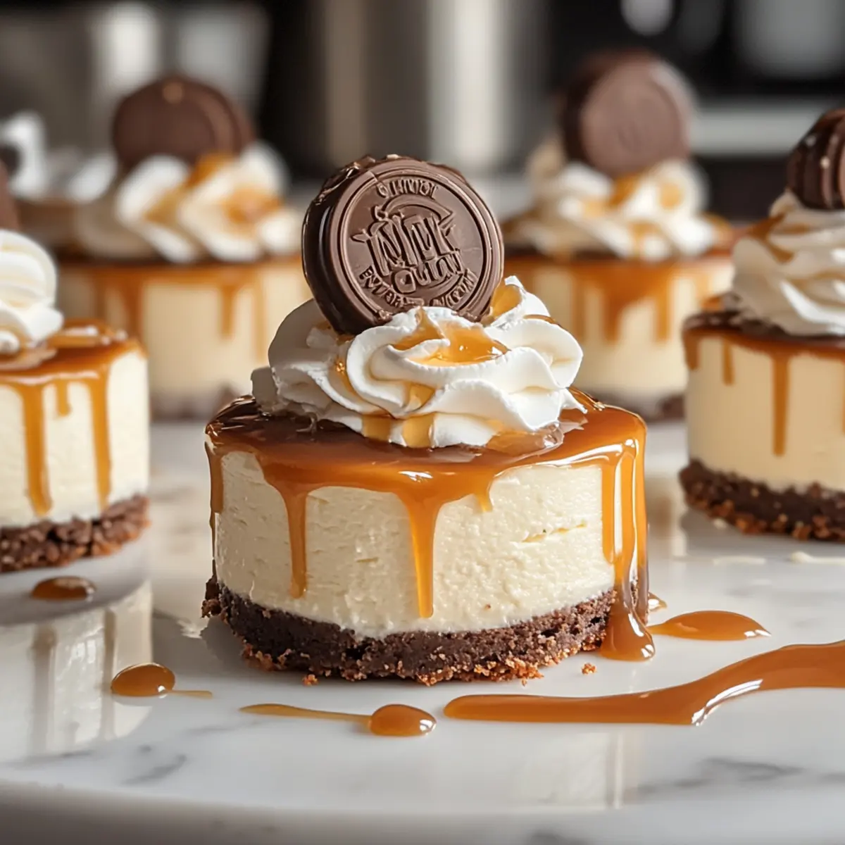 Mini Rolo Cheesecake